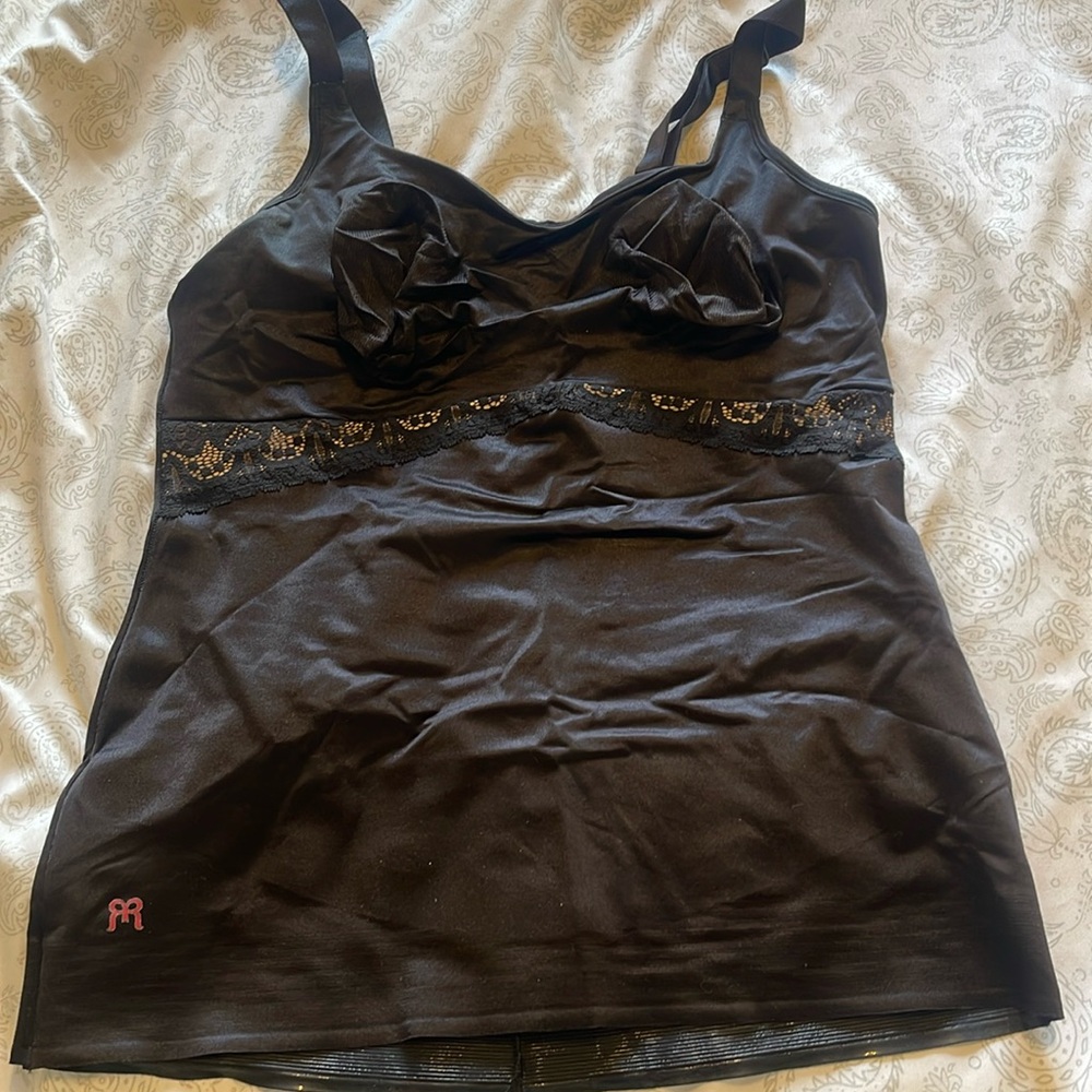 Ruby Ribbon black Cami